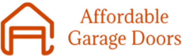Orange logo for Affordable Garage Doors company.